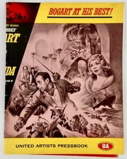 HUMPHREY BOGART / BEAT THE DEVIL / ORIGINAL PRESSBOOK/ JOHN HUSTON / 1953 1st ed