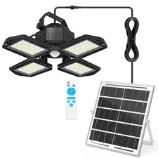 1/2/4Pcs Luz solar para cobertizo, luz colgante para interiores y exteriores
