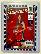 2025 Panini Donruss WNBA Net Marvels Georgia Amoore #17 RC Washington Mystics