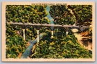 Postcard Akron OH View of the Gorge Viaduct