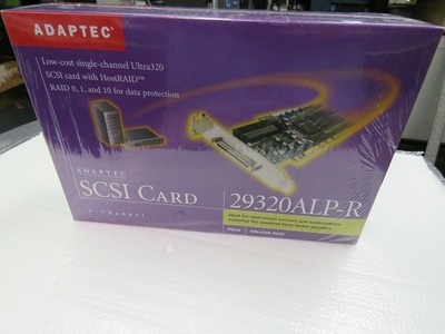 Adaptec 29320ALP-R 64 Bit 133MHz PCI-X HOSTRAID Ultra320 SCSI Card 2060100-R NIB