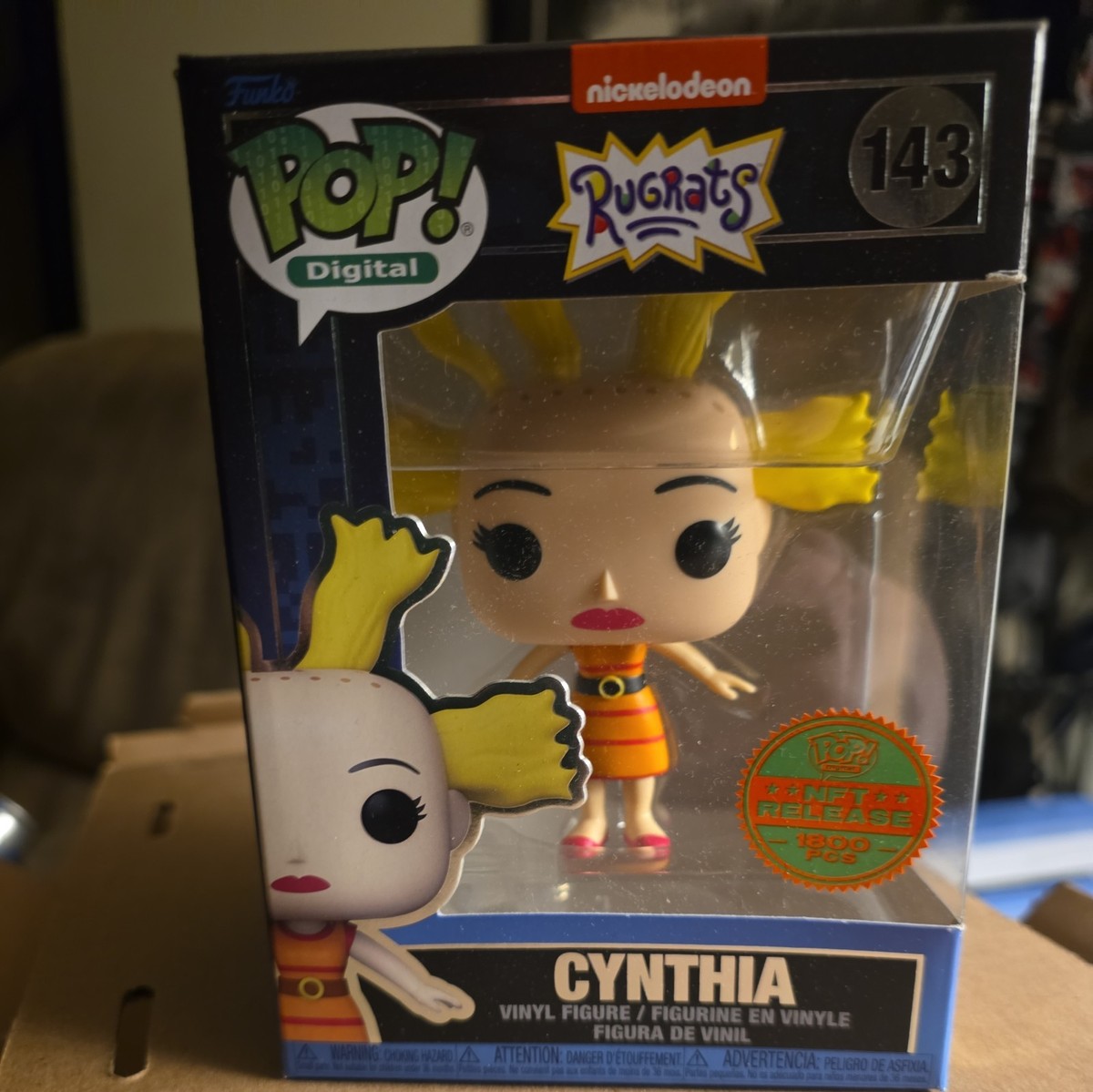 Funko POP! Digital #143 Nickelodeon Series 2 Rugrats Cynthia