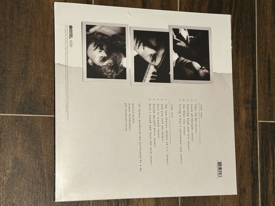 A-HA RSD 2025 HUNTING HIGH AND LOW DEMOS FACTORY SEALED LP CRYSTAL CLEAR VINYL - Image 2 of 2