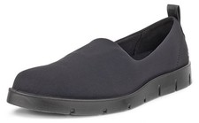 ECCO Women's Bella Black Nubuck Slip-On Shoes 282073 51707
