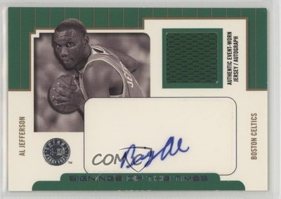 2004-05 Skybox E-XL Signings Of The Times 86/100 Al Jefferson Rookie Auto RC 0m0
