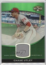 2011 Topps Triple Threads Unity Relic Emerald 16/18 Chase Utley #TTUSR-162 nd3
