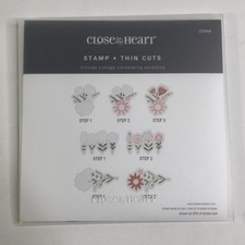 CTMH Close to my heart Stamp Thin Cuts "Hillside Cottage" Z3946