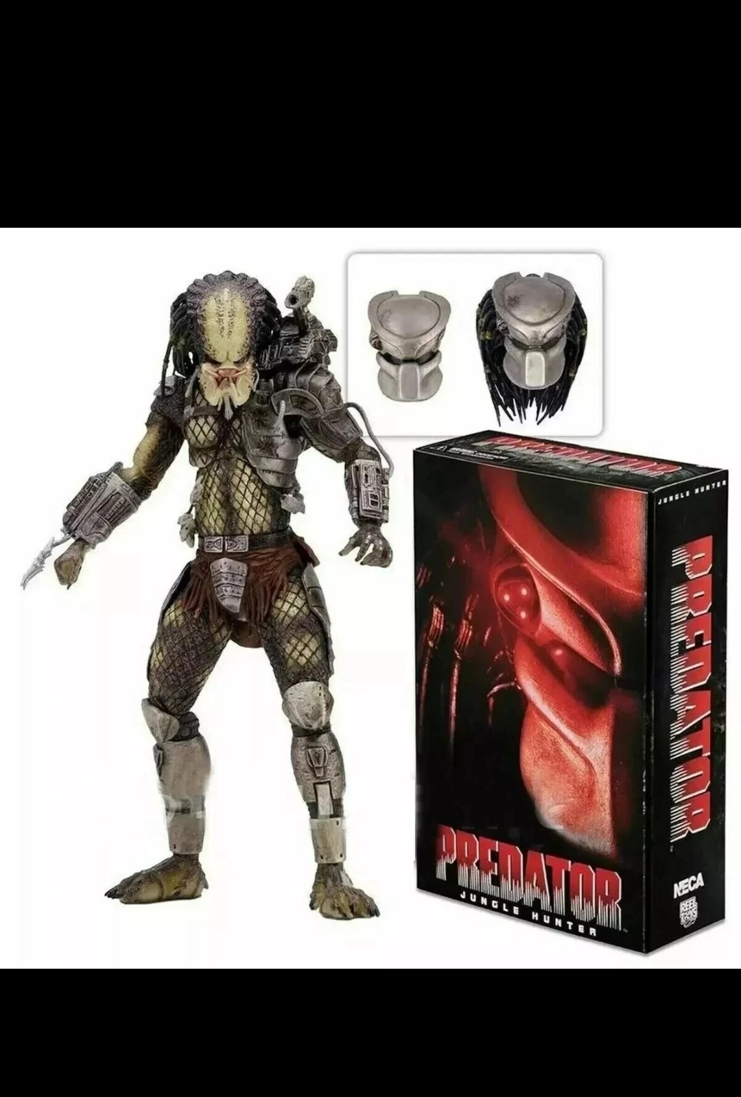 Figurine Predator Jungle Hunter 1987 NECA en PVC de 18cm pour collectionneur