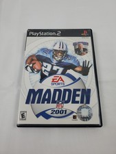NFL Madden 2001 Cib Sony PlayStation 2 PS2 