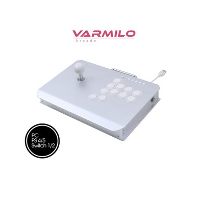 Varmilo Kassai Pro Arcade Fight Stick, Rapid Trigger Controller, Tournament G...