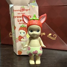 Sonny Angel Strawberry Love Series FAWN Figurine Collectible Authentic