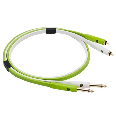 NEO by Oyaide d+ Stereo Cinch/2x6,3 mm Klinke Kabel, Class B, 3,0m Länge - Kabel