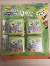 Vintage SpongeBob SquarePants 4 Yo-Yo s Yo-Yo DesignWare New In Box