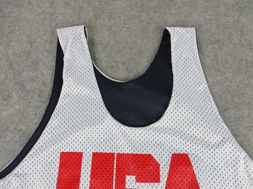 Vintage Tim Duncan USA Basketball Jersey Mens Large Reversible NBA Champion 90s - Picture 9 of 16