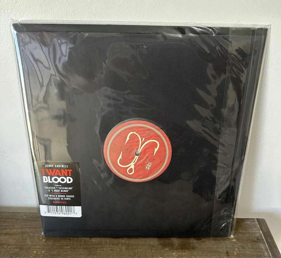 JERRY CANTRELL I Want Blood SIGNED Jacket Vinyl 2LP AUTOGRAPHED Alice In Chains - Image 2 of 2