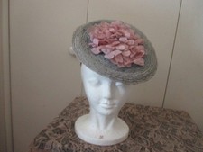 Vintage 1940'S STYLISH TILT Hat Women's SPRING/FLORAL