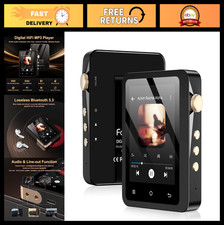 High-Resolution Bluetooth MP3 Player, 64GB Portable Audio, DSD Lossless Sound, 2
