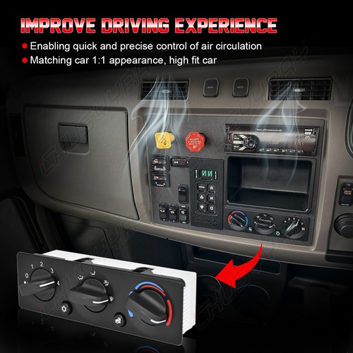 High Quality A/C Climate Control Module Panel Q21-6119 For Peterbilt Truck A+ - Picture 5 of 9