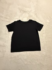 Kids Black T Shirt Size 5-6x Short Sleeve Tee Girls Boys Top