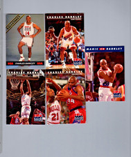 Charles Barkley 5-card lot HALL OF FAME