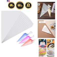 Disposable 7.6in Small Piping Bags 100pcs  Pastry Piping Bags for Cream Fros...