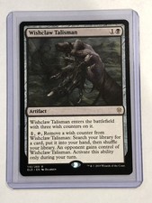 MTG Magic The Gathering ELD Throne of Eldraine #110 Wishclaw Talisman NM