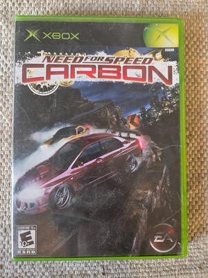 Need For Speed Carbon (Microsoft Xbox, 2006) Complete With Manual