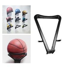 Ball Holder Wall Mount Space Saving Easy to Install Practical Football Stand