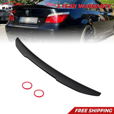 For 2004-2010 Bmw 5-series E60 Gloss Black Psm Style Rear Trunk Spoiler Wing