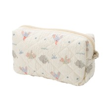 1 Pc Bow Elephant Makeup Bag for Travel Beige