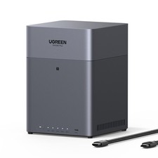 UGREEN NASync DH4300 Plus 4-Bay NAS Enclosure with HDMI Cable, Diskless