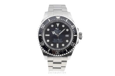 Rolex Sea-Dweller Deepsea Black Dial Oyster Stahl Automatik Ref. 116660 Papiere