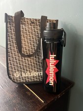 Lululemon Back To Life London 24oz Metal Sports Bottle BNWT