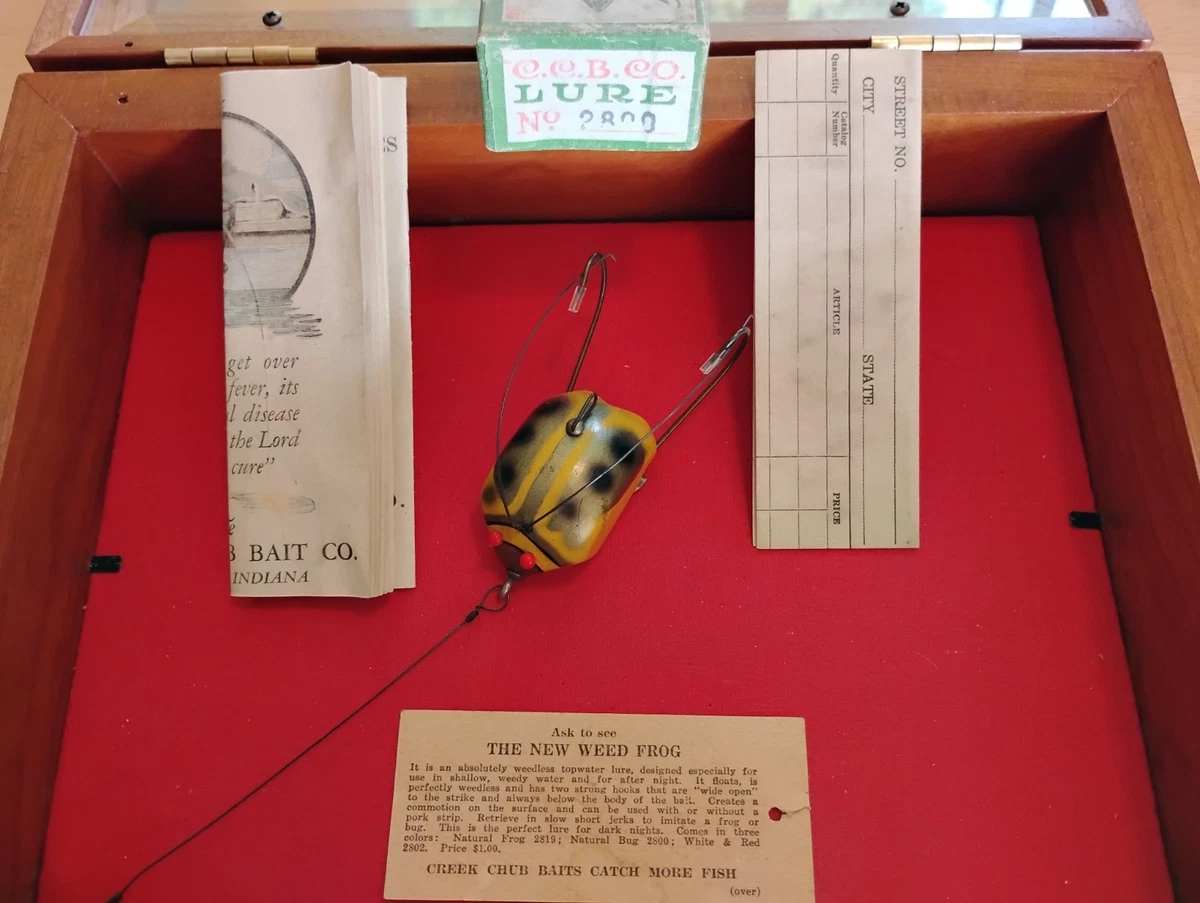 Creek Chub Vintage Fishing Lures with Original Box for sale | eBay