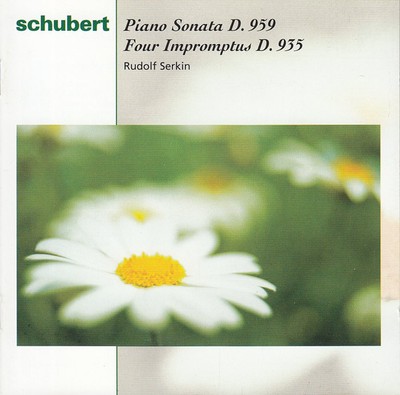 Franz Schubert - Piano Sonata D. 959. Four Impromptus D. 935 | CD
