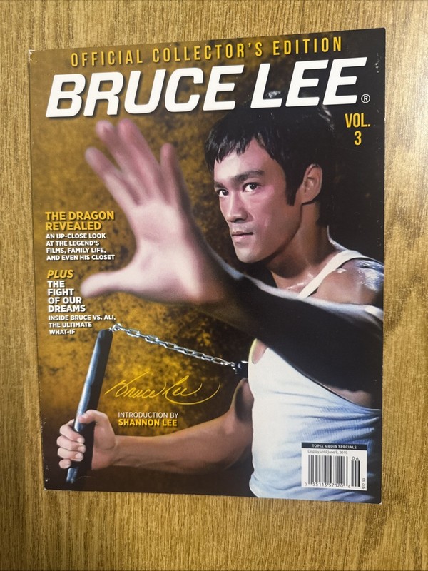 2019 Bruce Lee: Official Collector's Edition Vol. 3 Topix Media Magazine