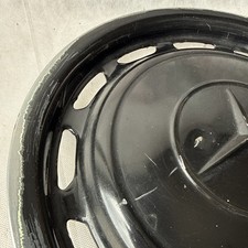Mercedes Stahl Radkappe schwarz 14" mit 4 Klammern R107 W114 W115 W116 W123 W126 Mercedes Stahl Radkappe schwarz 14" mit 4 Klammern R107 W114 W115 W116 W123 W126