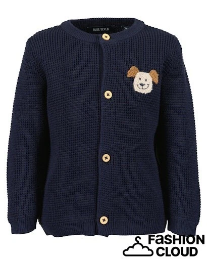 987068 Blue Seven Jungen Baby Strickjacke Jacke blau beige NEU Gr. 68 - 86