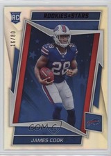2022 Panini Rookies & Stars Rookies Longevity 16/80 James Cook #109 0mv3