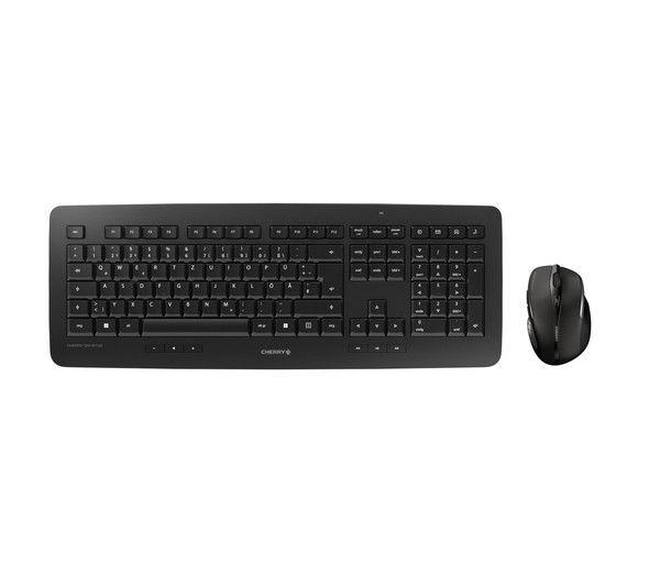 Cherry DW 5100 Kabelloses Set: Tastatur Und Maus (Qwertz), Schwarz-image