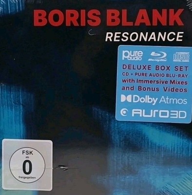 BORIS BLANK Resonance IAN Records Pure Audio Blu-ray + CD Deluxe Edition Neu 