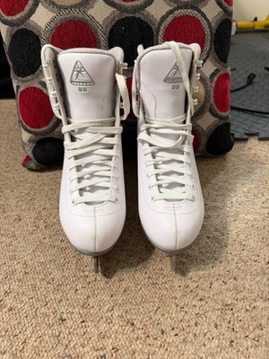 JACKSON 80 WOMEN'S SIZE 8 FIGURE SKATES AMAZING SHAPE