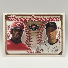2001 Fleer Platinum Winning Combinations Ken Griffey Jr./Cal Ripken Jr. #32 /500