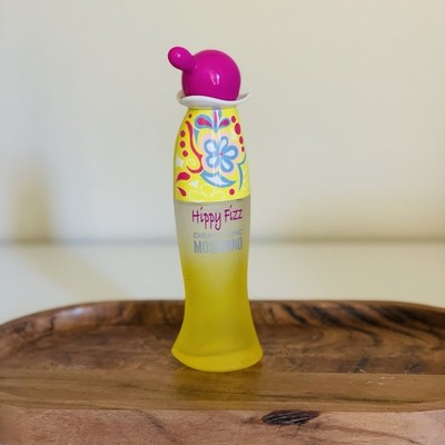 EMPTY Moschino Cheap And Chic Hippy Fizz Perfume Yellow 50ml Bottle