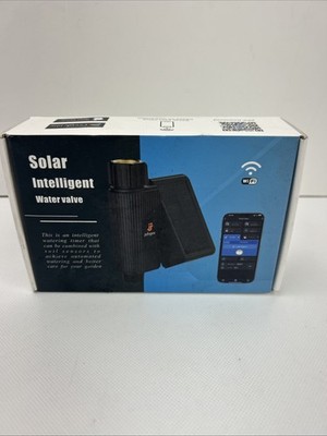 Solar Smart WiFi Sprinkler Timer, WiFi Water Timer for Garden Hose