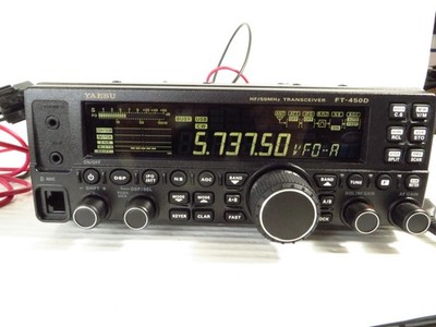 Yaesu FT-450D HF/50 MHz 100W All Mode Transceiver, Tested Works