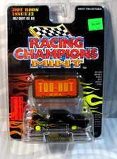 Racing Champions Mint Hot Rods #2 1957 Chevy Bel Air Black Too-Hot