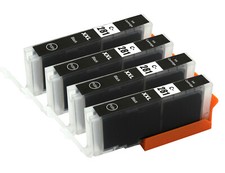 4P Photo Black XXL Ink Cartridges work for CLI-281 Canon TS702 TS8320 TS9521C