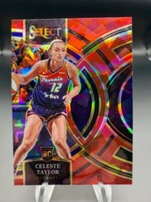2024 WNBA Select - Celeste Taylor Premier Red Ice Prizm (RC) #128 Mercury