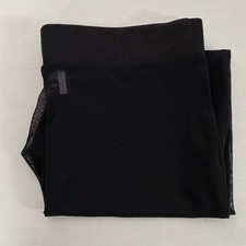New Rita Ora X Primark Womens Black Mesh See Through Stretch Pants Size XS JiK0
